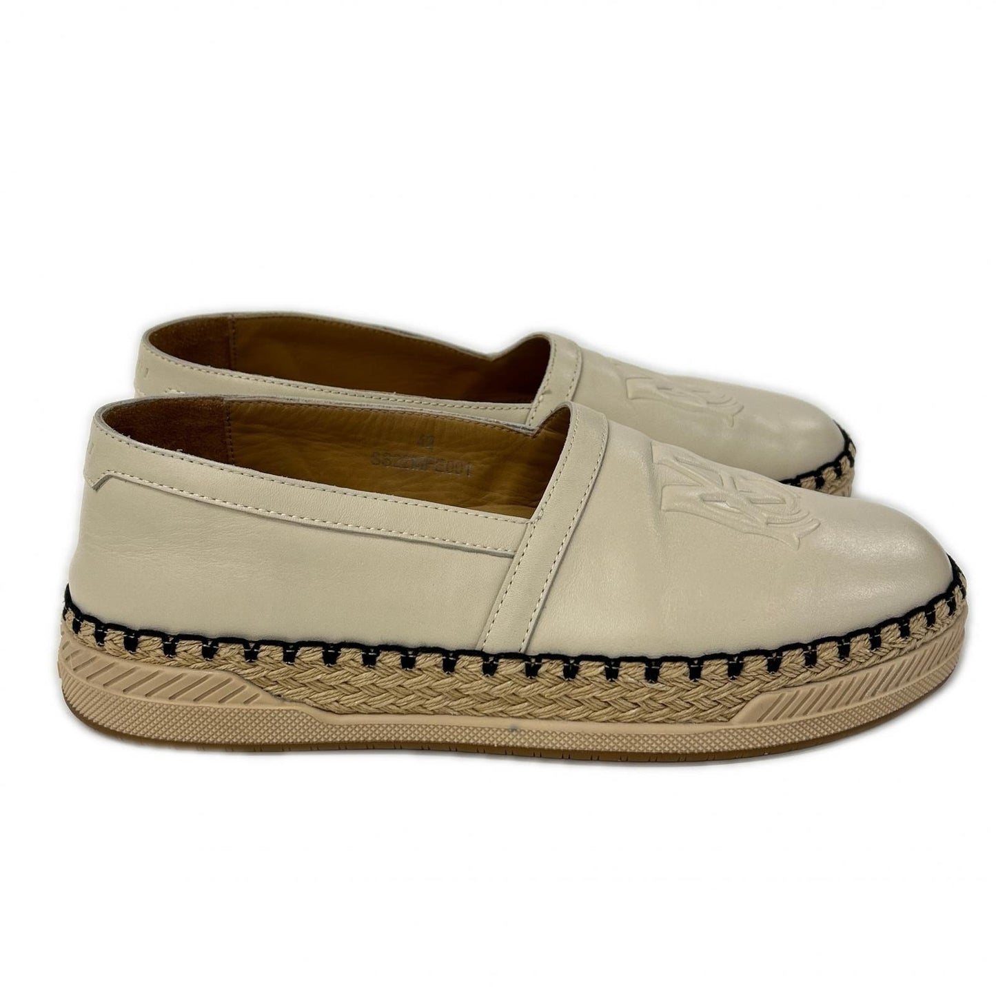 【美品】SS22MFE001 エスパドリーユ スリッポン シューズ シューズ 42 メンズ