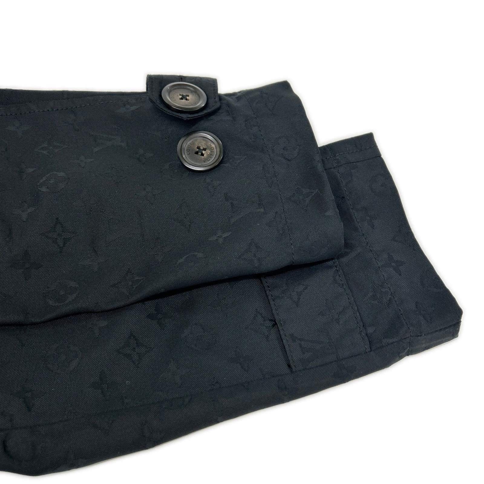 LOUIS VUITTON ルイヴィトン 【美品/国内正規】RW131W F3CO05P64 総柄 モノグラム フード付トレンチ コート