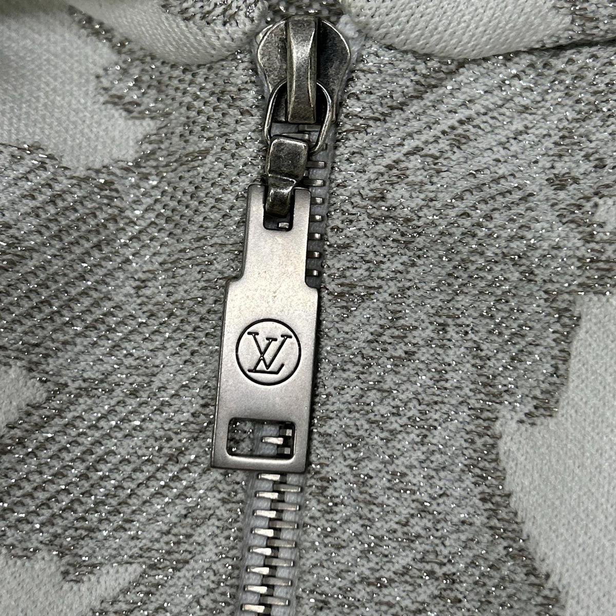 LOUIS VUITTON ルイヴィトン 【国内正規】RW181B HFY FEKC88 総柄 ジップアップ ニット パーカー/ トップス
