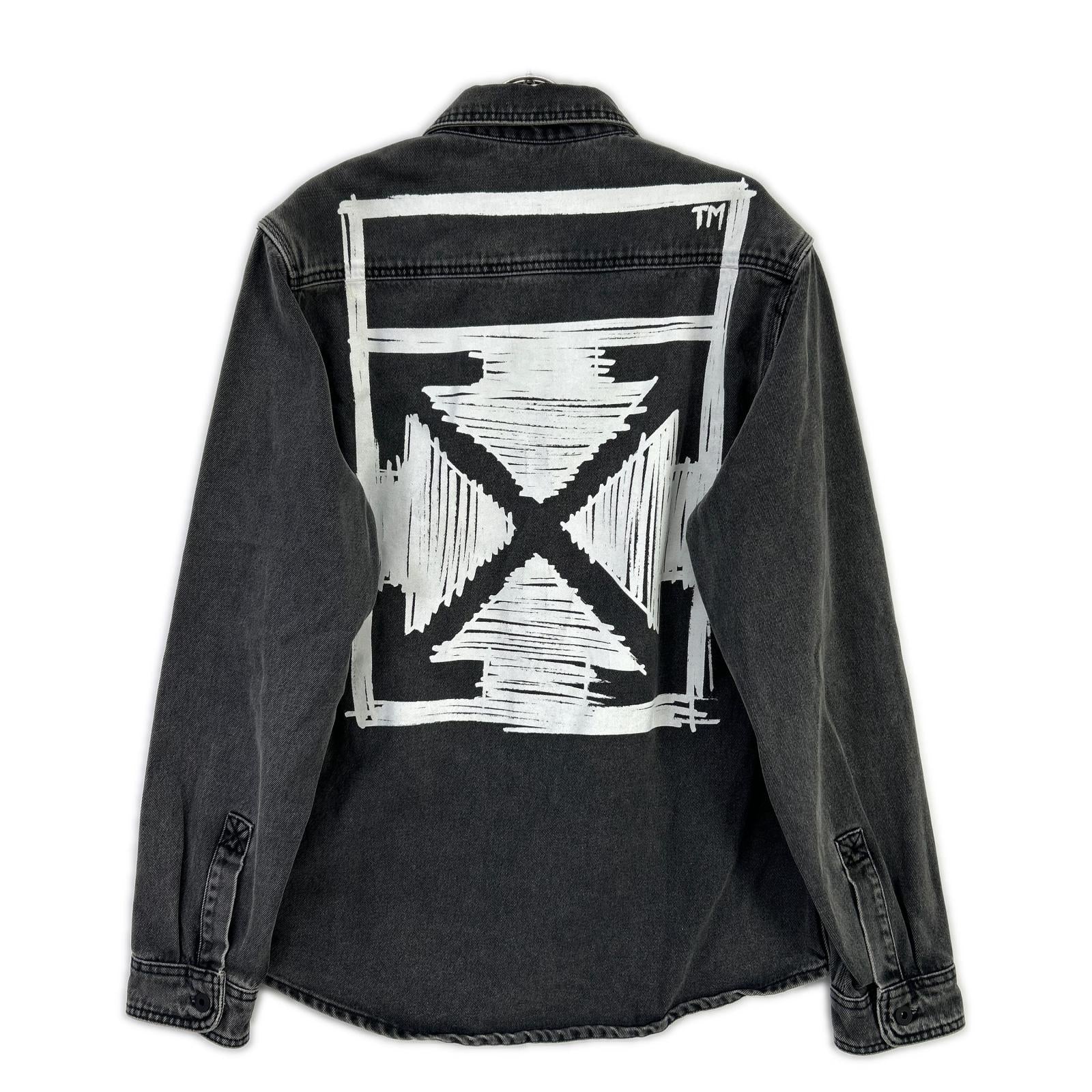 OFF-WHITE オフホワイト OMYD027F21DEN002 デニムジャケット ジャケット