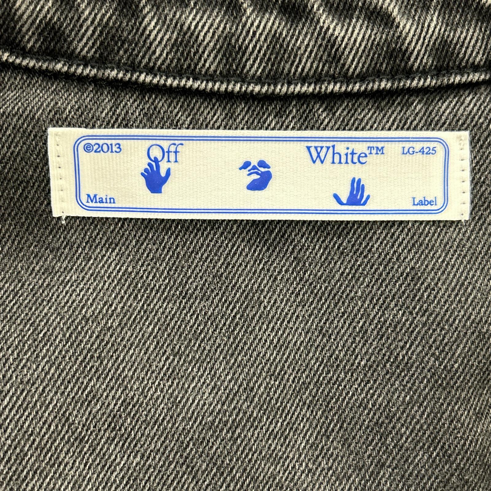 OFF-WHITE オフホワイト OMYD027F21DEN002 デニムジャケット ジャケット