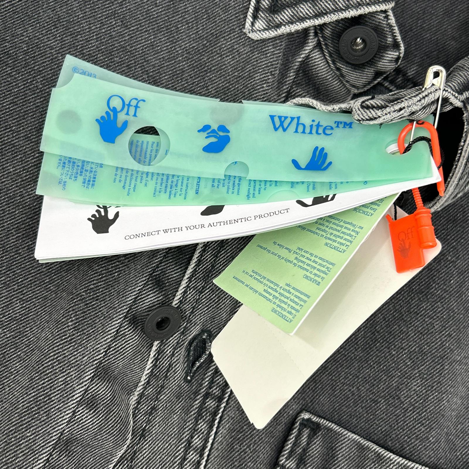 OFF-WHITE オフホワイト OMYD027F21DEN002 デニムジャケット ジャケット