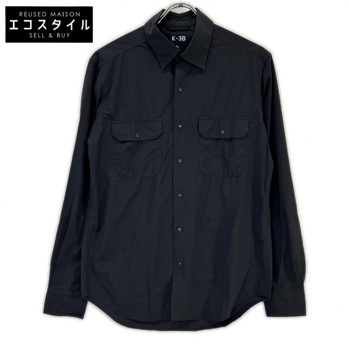 K-3B K-3B 032_A 4-way stretch long-sleeve dress shirt top