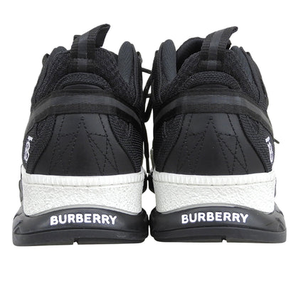BURBERRY バーバリー 美品 テクニカルメッシュ＆ヌバック ユニオン スニーカー シューズ メンズ 黒 ブラック 41 8013390 シューズ