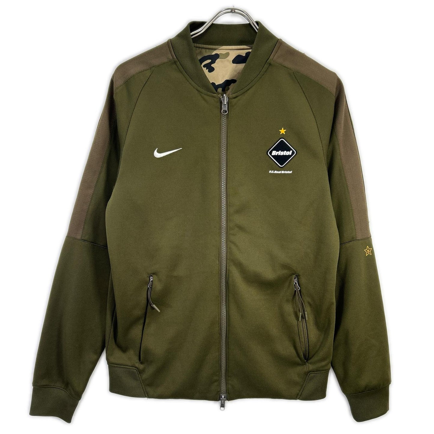F.C.Real Bristol エフシーリアルブリストル 823118-390 DRI-FIT REVERSIBLE KNIT WARM UP JACKET トップス