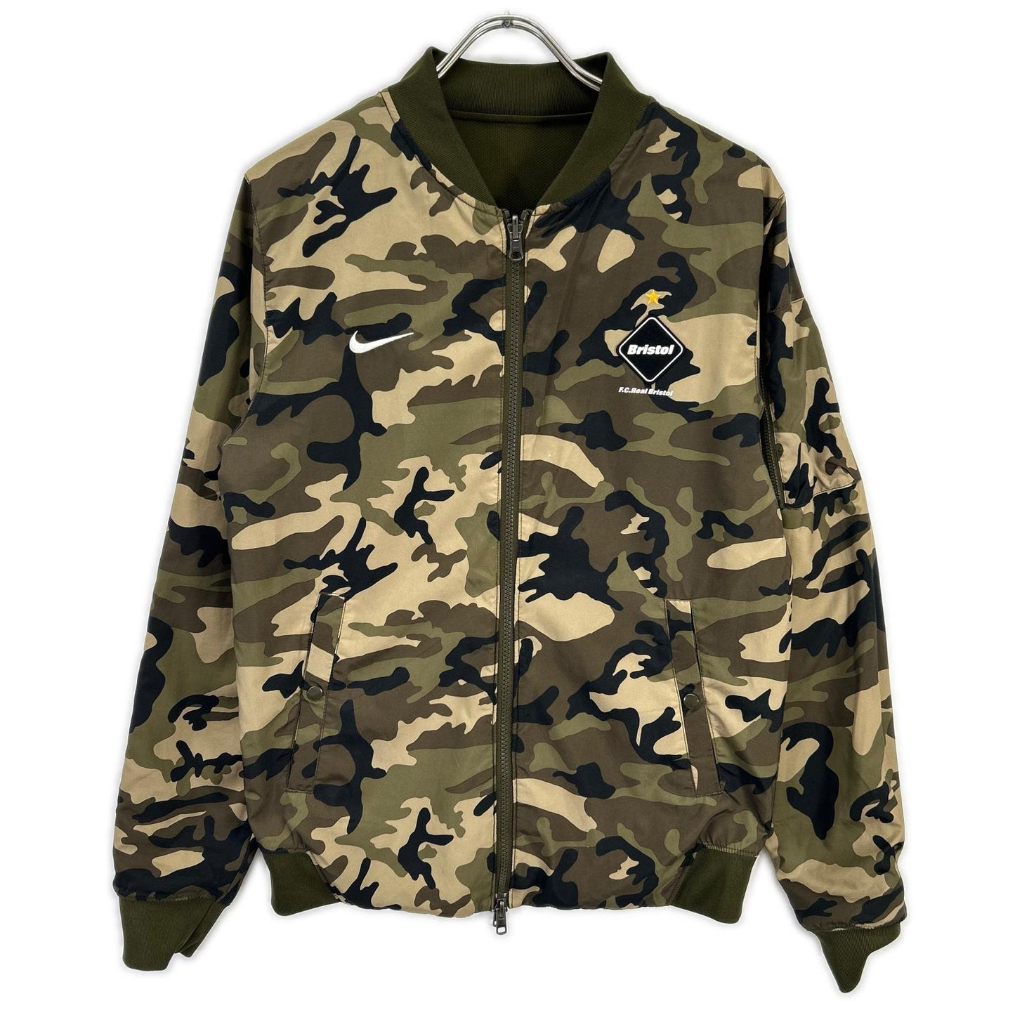 F.C.Real Bristol エフシーリアルブリストル 823118-390 DRI-FIT REVERSIBLE KNIT WARM UP JACKET トップス
