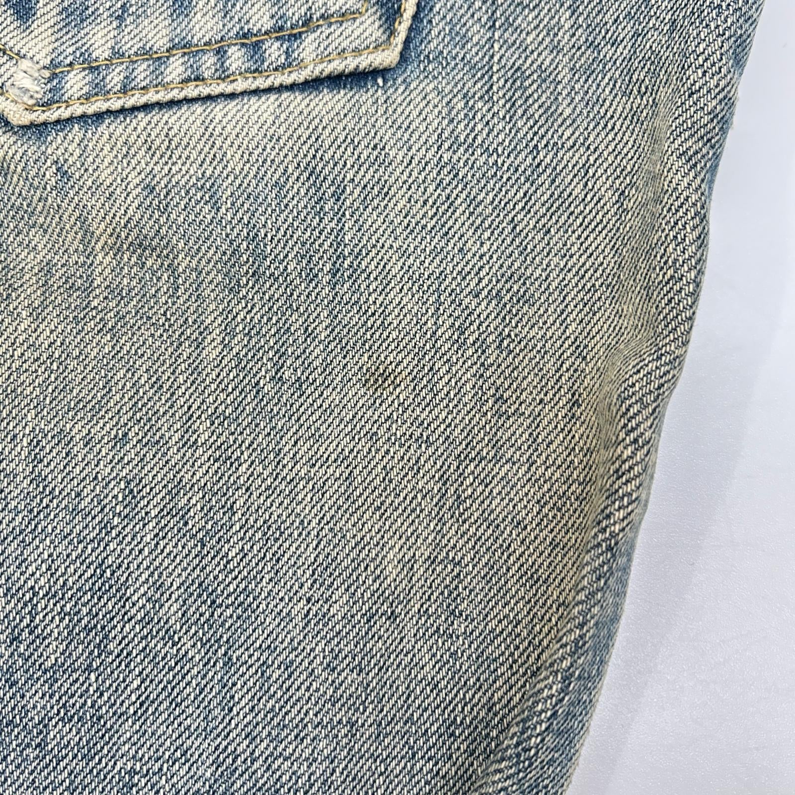 SAINT LAURENT PARIS サンローランパリ 17年製 494361 USED加工デニムパンツ ボトムス
