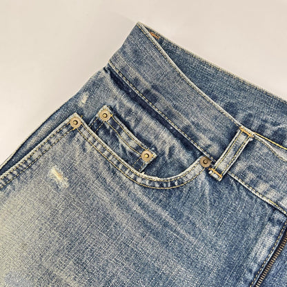 SAINT LAURENT PARIS サンローランパリ 17年製 494361 USED加工デニムパンツ ボトムス
