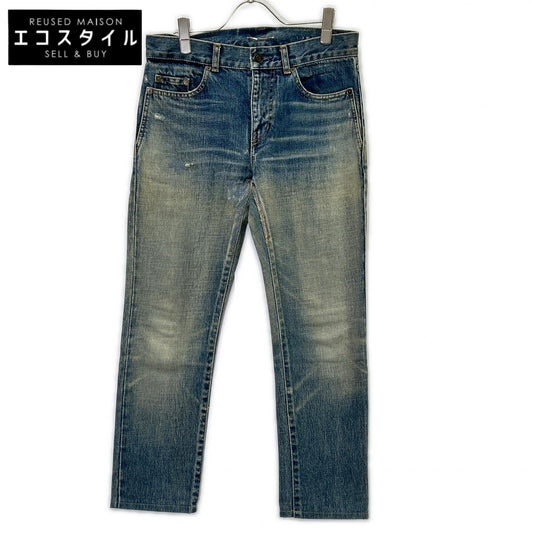 SAINT LAURENT PARIS サンローランパリ 17年製 494361 USED加工デニムパンツ ボトムス