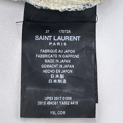 SAINT LAURENT PARIS サンローランパリ 17年製 494361 USED加工デニムパンツ ボトムス