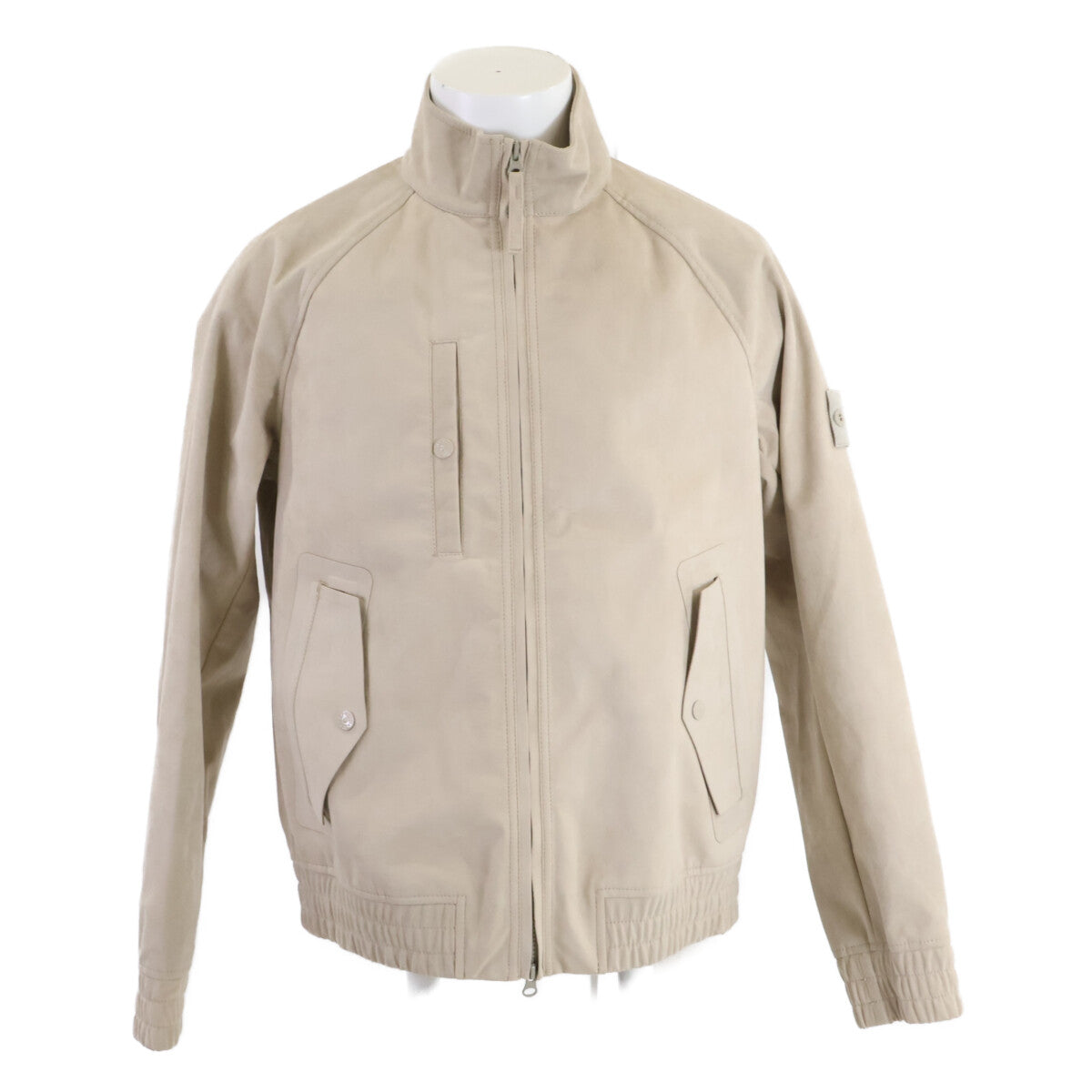 STONE ISLAND ストーンアイランド 【美品/国内正規】K1S154100027 Ghost Pieces ALCANTARA エコスエード ジップアップ ブルゾン ジャケット