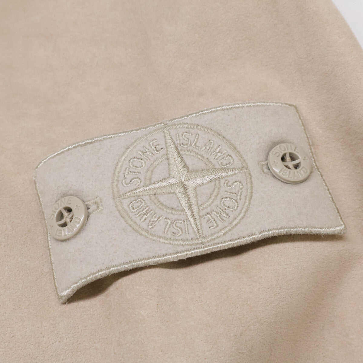 STONE ISLAND ストーンアイランド 【美品/国内正規】K1S154100027 Ghost Pieces ALCANTARA エコスエード ジップアップ ブルゾン ジャケット