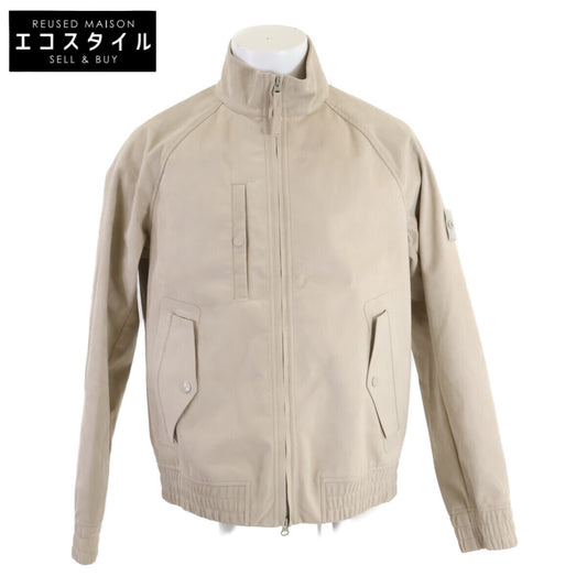 STONE ISLAND ストーンアイランド 【美品/国内正規】K1S154100027 Ghost Pieces ALCANTARA エコスエード ジップアップ ブルゾン ジャケット
