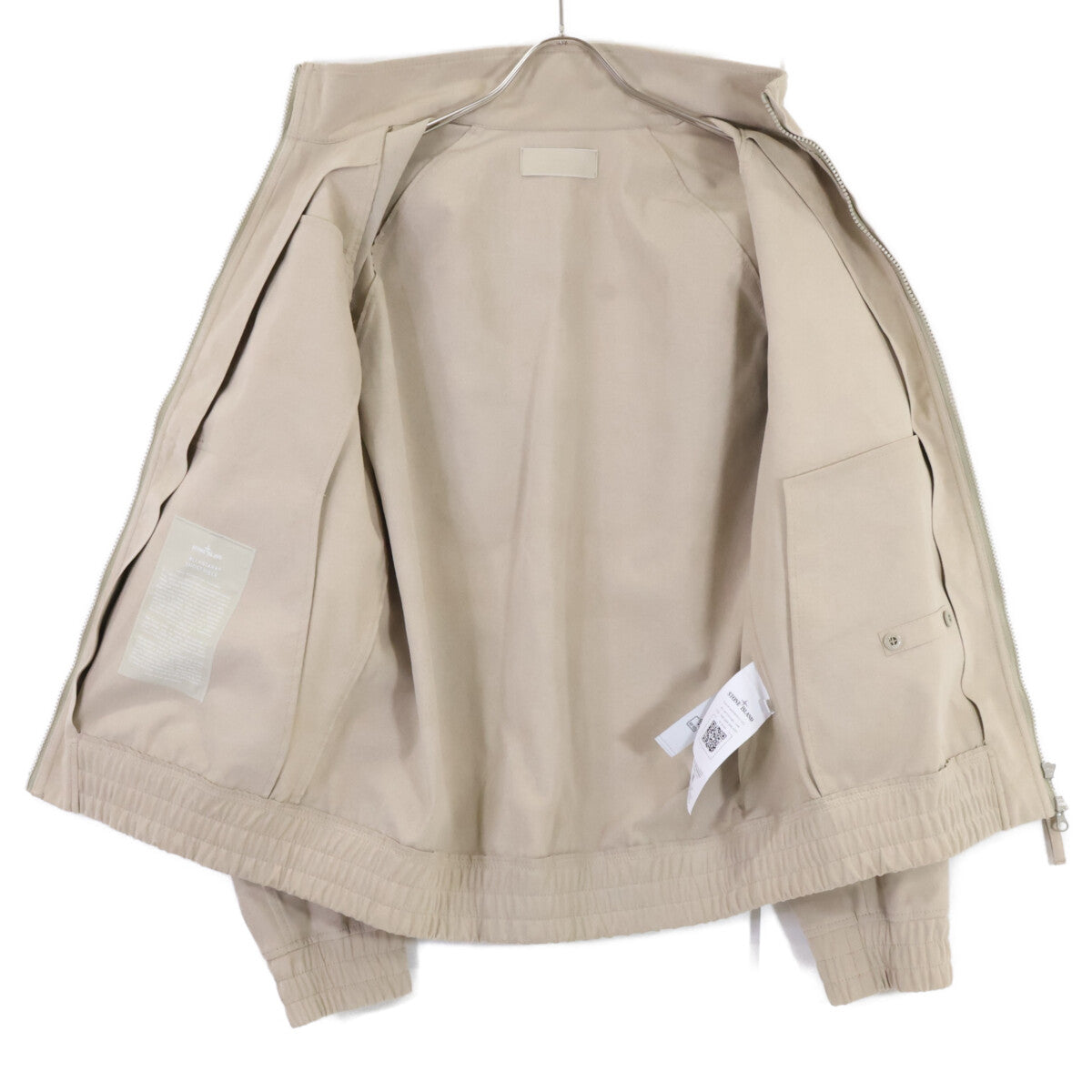 STONE ISLAND ストーンアイランド 【美品/国内正規】K1S154100027 Ghost Pieces ALCANTARA エコスエード ジップアップ ブルゾン ジャケット