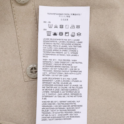 STONE ISLAND ストーンアイランド 【美品/国内正規】K1S154100027 Ghost Pieces ALCANTARA エコスエード ジップアップ ブルゾン ジャケット