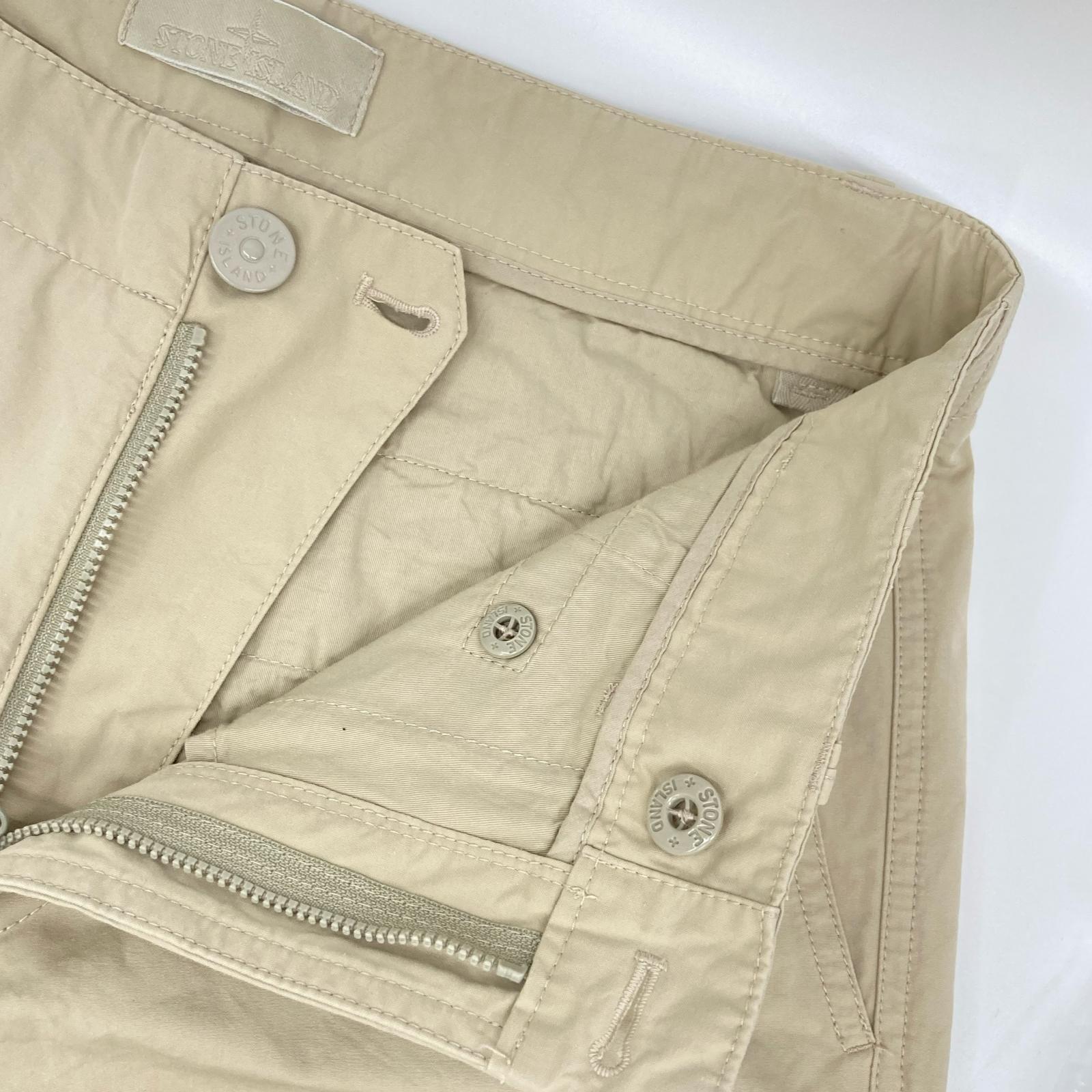 STONE ISLAND ストーンアイランド K1S153100008 Ghost Pieces ウォータープルーフコットンキャンバスパンツ ボトムス