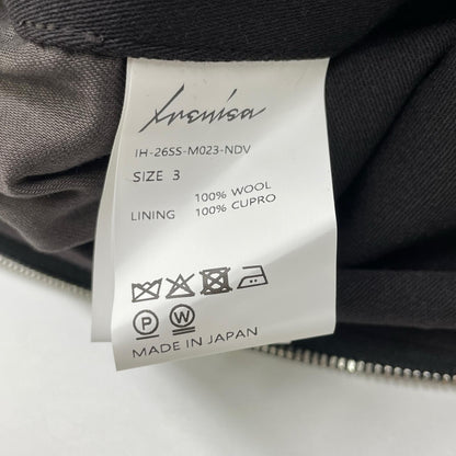 IRENISA イレニサ IH-26SS-M023-NDV ガンフラップ ジップ ブルゾン ジャケット
