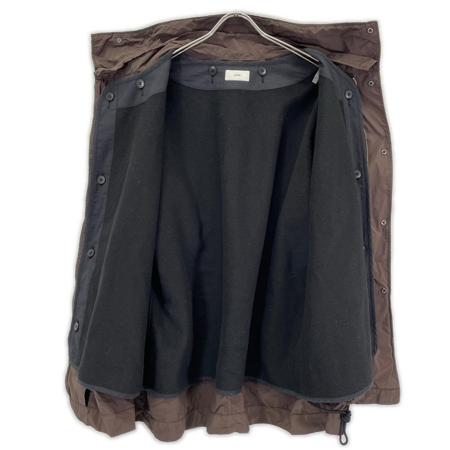 ATON エイトン AIR WEATHER SHORT MODS COAT モッズコート コート