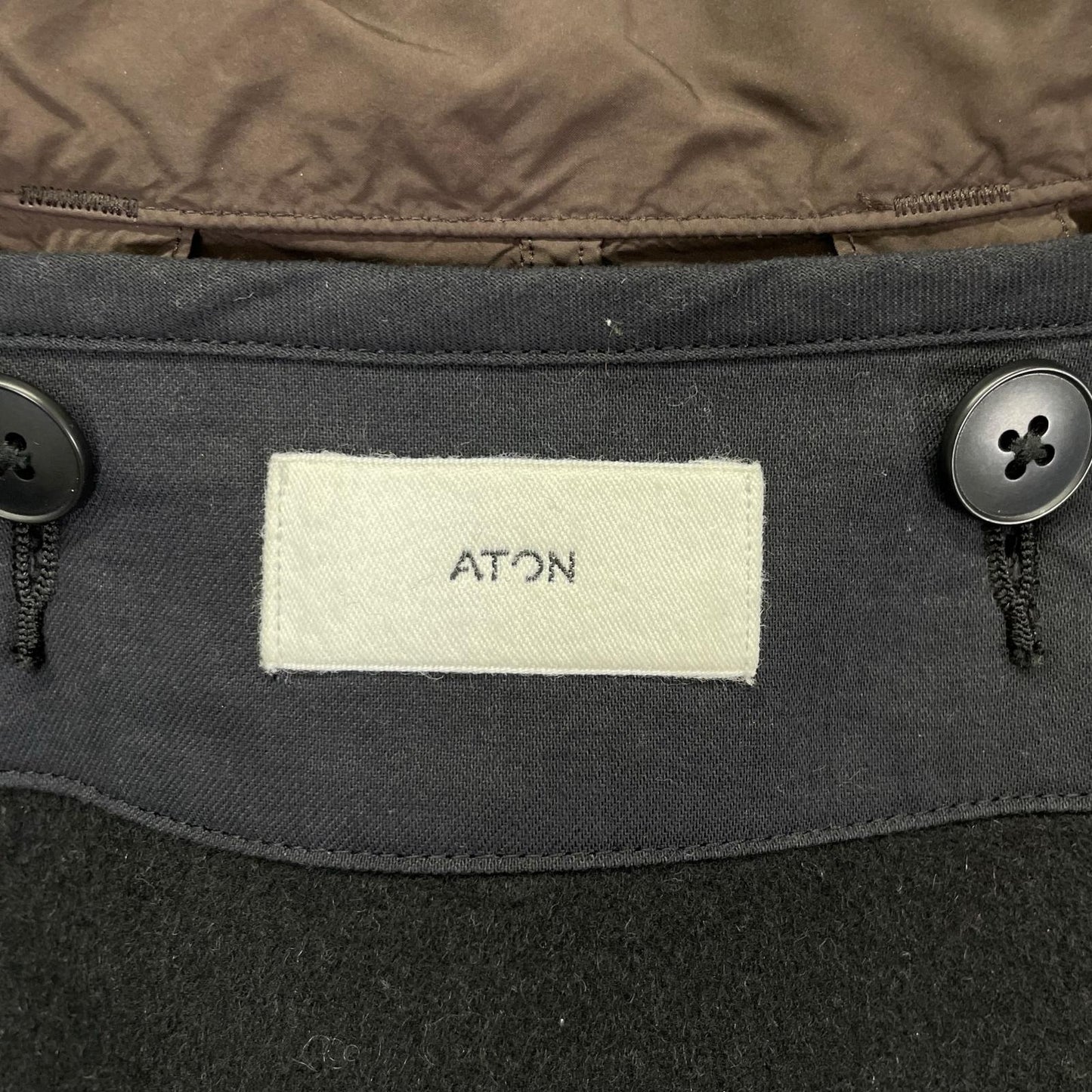 ATON エイトン AIR WEATHER SHORT MODS COAT モッズコート コート