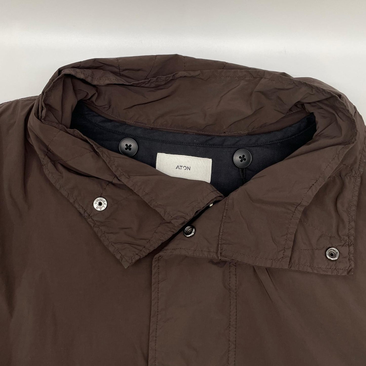 ATON エイトン AIR WEATHER SHORT MODS COAT モッズコート コート