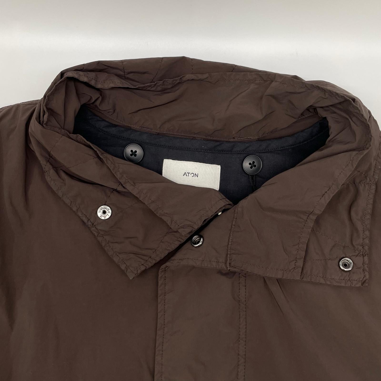 ATON エイトン AIR WEATHER SHORT MODS COAT モッズコート コート