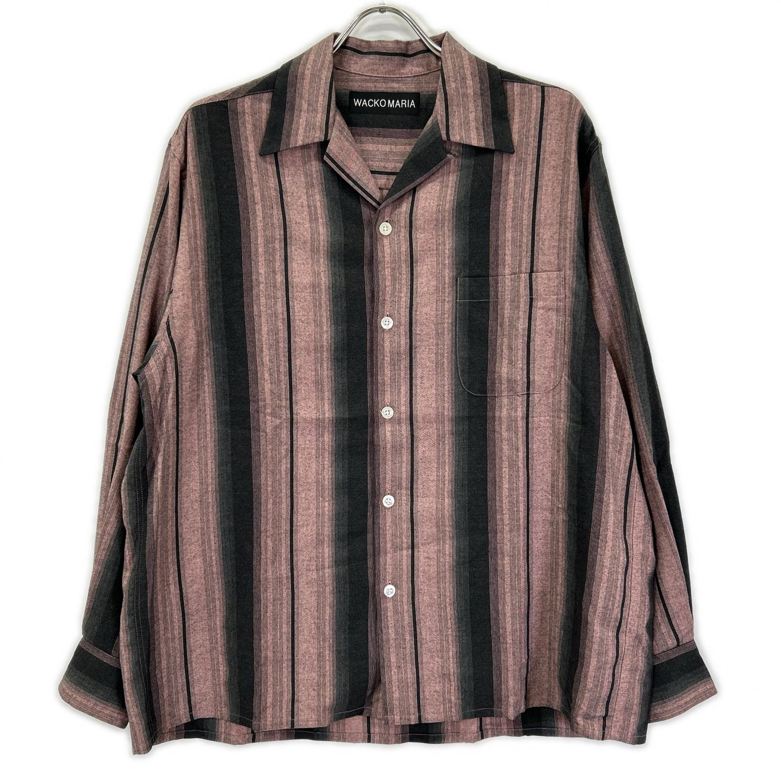 WACKO MARIA ワコマリア OMBRE STRIPED OPEN COLLAR SHIRT シャツ トップス