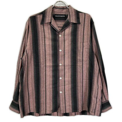 WACKO MARIA ワコマリア OMBRE STRIPED OPEN COLLAR SHIRT シャツ トップス