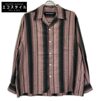 WACKO MARIA ワコマリア OMBRE STRIPED OPEN COLLAR SHIRT シャツ トップス