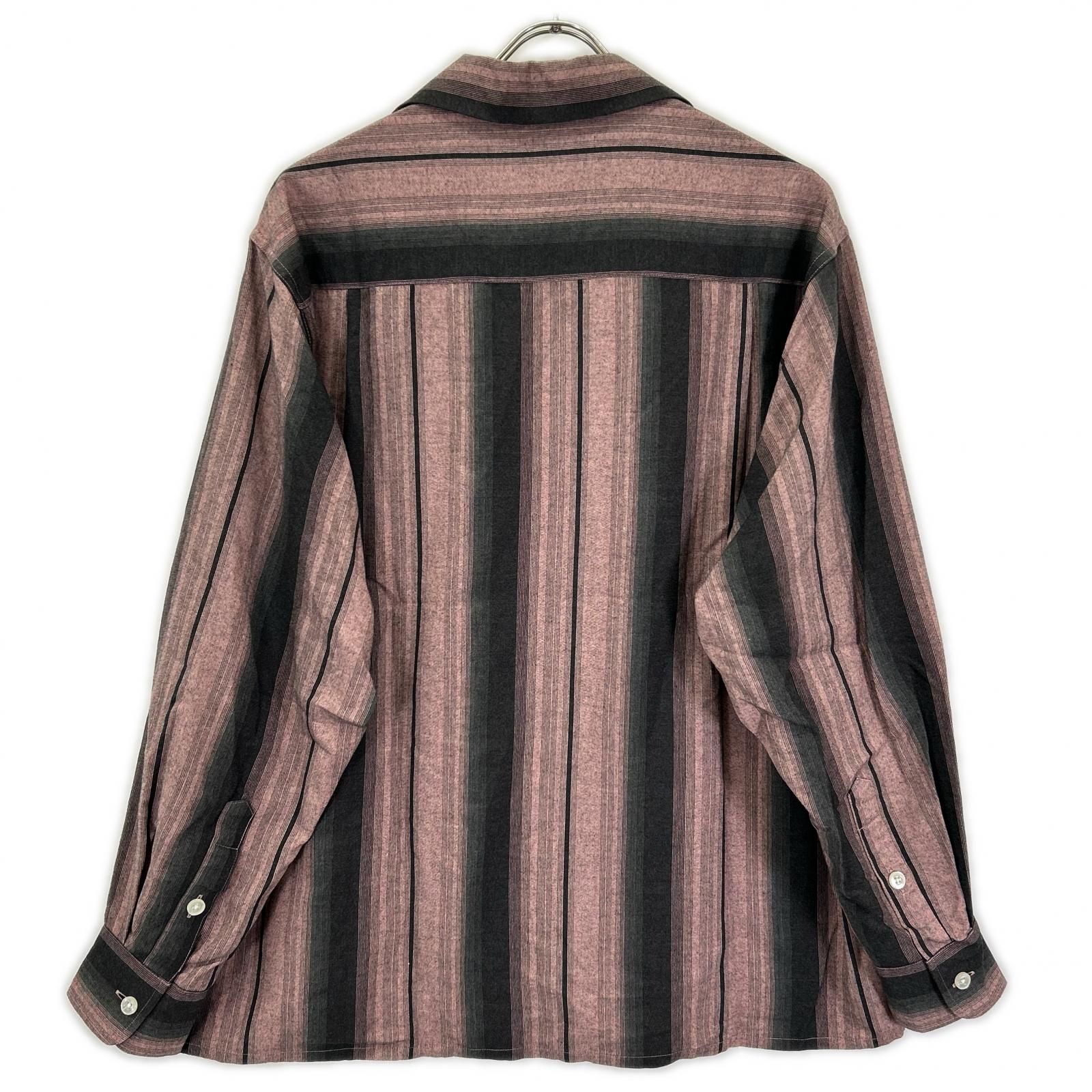 WACKO MARIA ワコマリア OMBRE STRIPED OPEN COLLAR SHIRT シャツ トップス