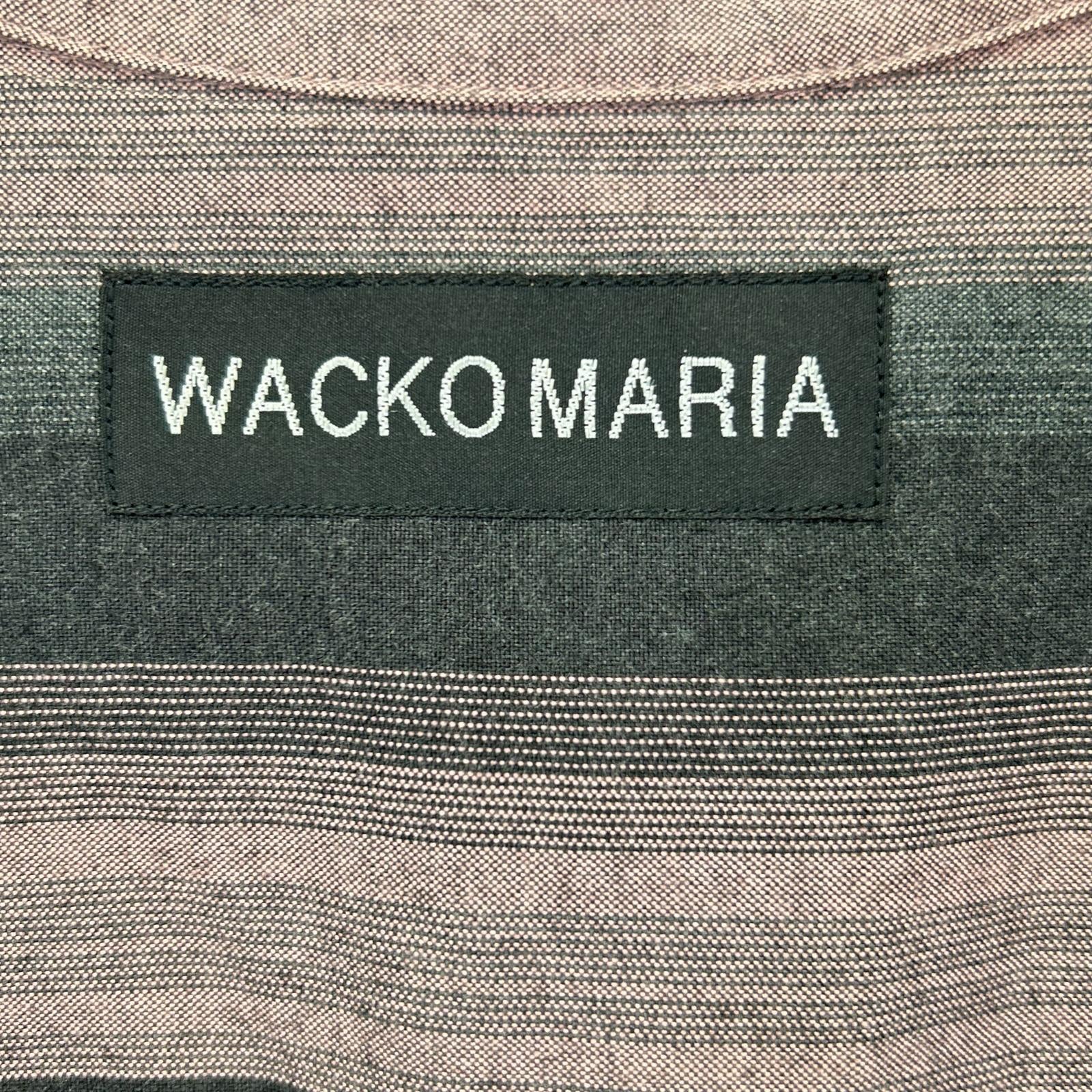 WACKO MARIA ワコマリア OMBRE STRIPED OPEN COLLAR SHIRT シャツ トップス