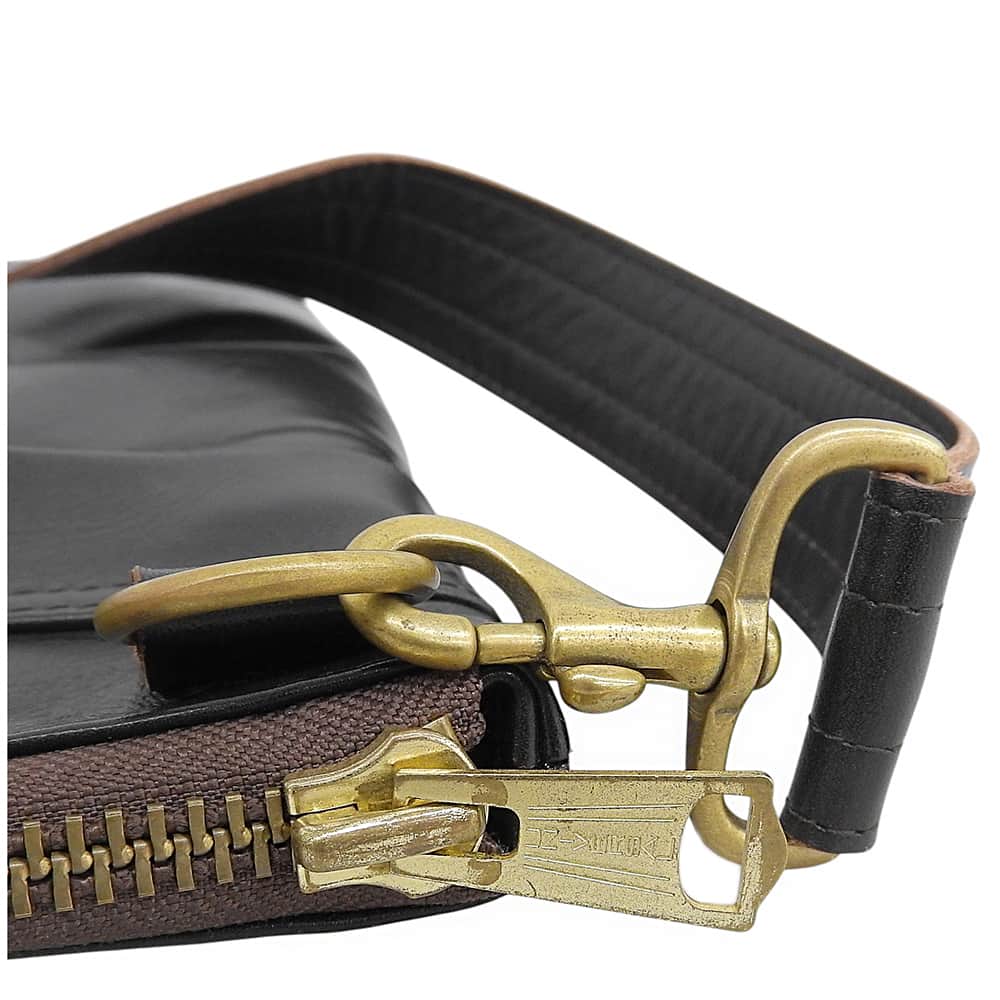 Y'2 LEATHER ワイツーレザー 美品 HORSE HIDE HELMET BAG 2WAY トート ショルダーバッグ ハンドバッグ メンズ ブラック BG-20 ハンドバッグ