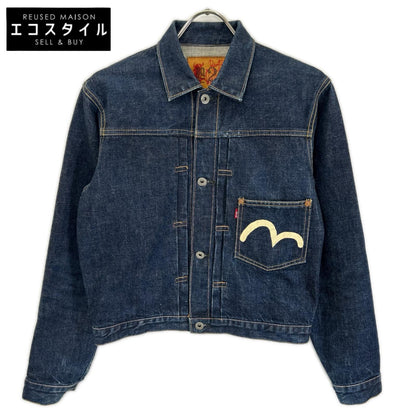 EVISU エヴィス Lot.1213 No.2 大戦モデル 白カモメプリント 1stデニムジャケット ジャケット