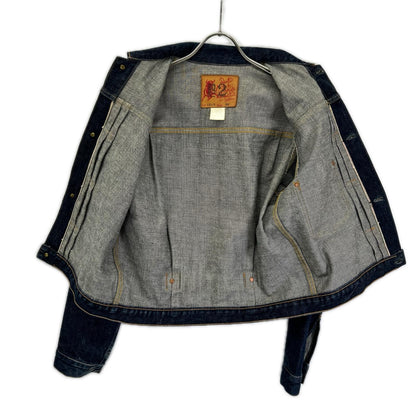 EVISU エヴィス Lot.1213 No.2 大戦モデル 白カモメプリント 1stデニムジャケット ジャケット