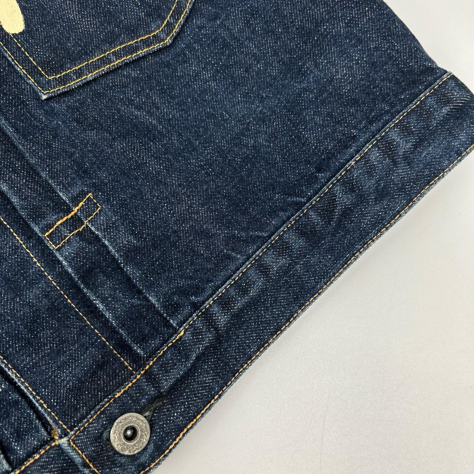 EVISU エヴィス Lot.1213 No.2 大戦モデル 白カモメプリント 1stデニムジャケット ジャケット