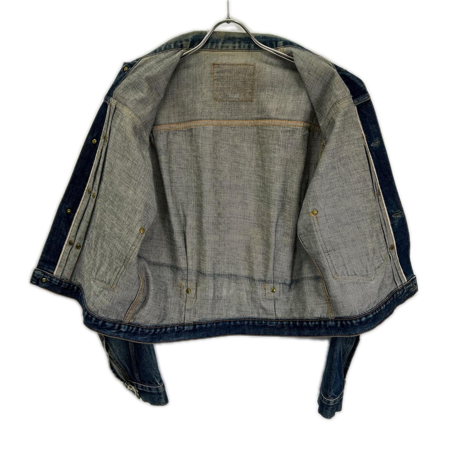 EVISU エヴィス Lot.1502 No.2 初期大戦モデル 白カモメプリント 2ndデニムジャケット ジャケット