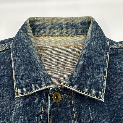 EVISU エヴィス Lot.1502 No.2 初期大戦モデル 白カモメプリント 2ndデニムジャケット ジャケット