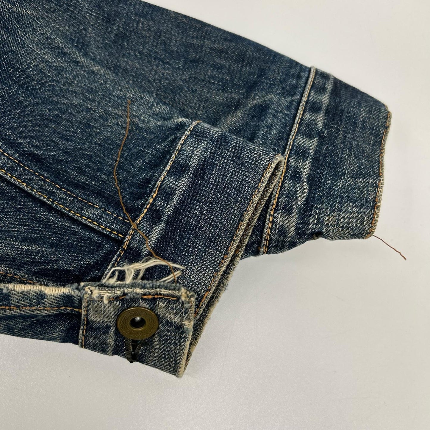 EVISU エヴィス Lot.1502 No.2 初期大戦モデル 白カモメプリント 2ndデニムジャケット ジャケット