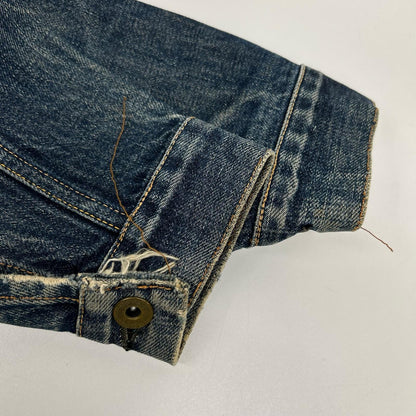 EVISU エヴィス Lot.1502 No.2 初期大戦モデル 白カモメプリント 2ndデニムジャケット ジャケット