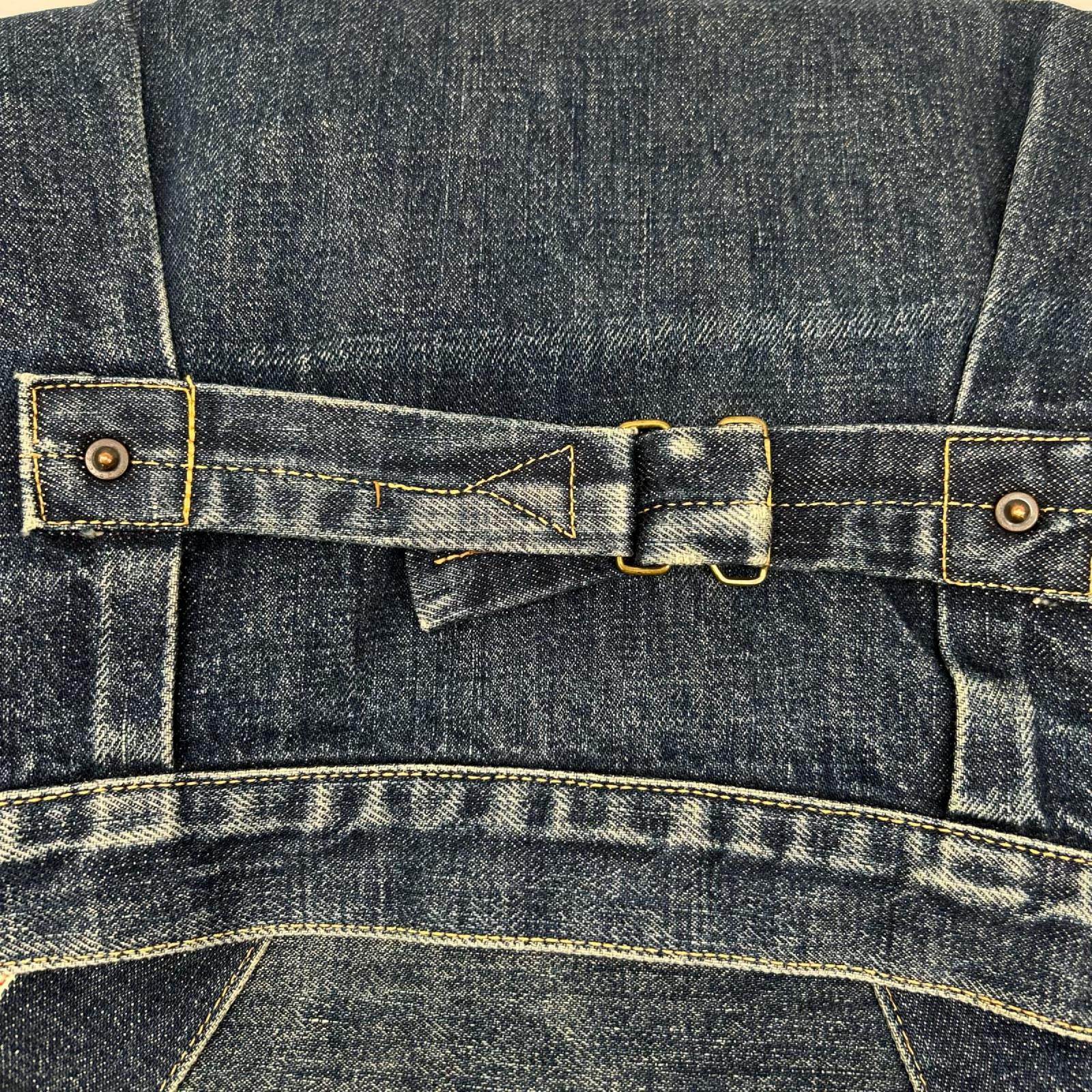 EVISU エヴィス Lot.1502 No.2 初期大戦モデル 白カモメプリント 2ndデニムジャケット ジャケット