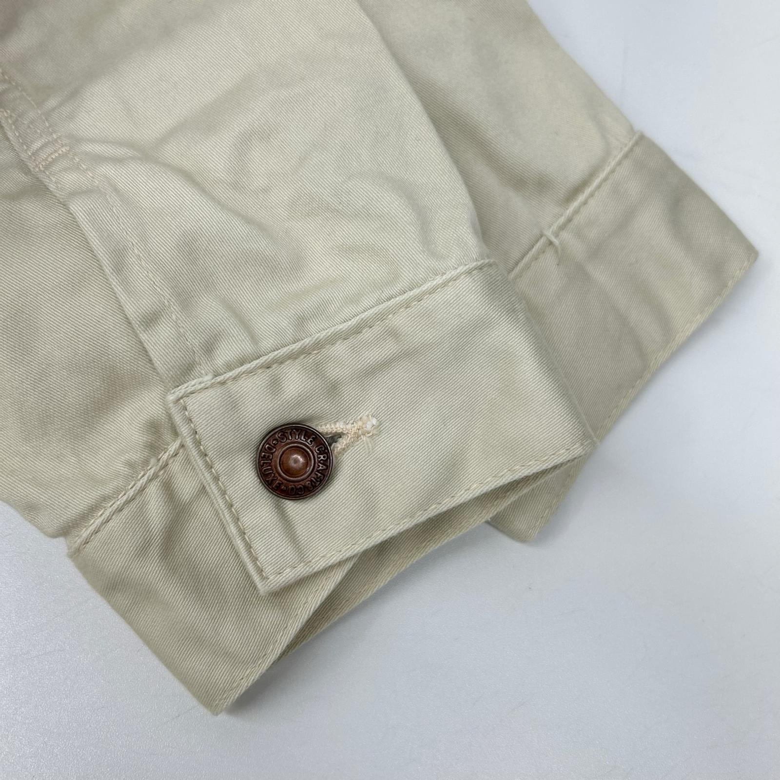 EVISU エヴィス Lot.6000 オフホワイト 3rdデニムジャケット ジャケット