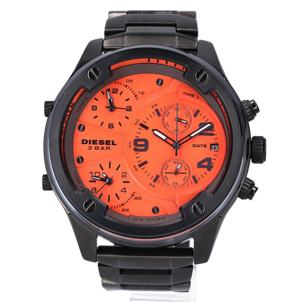 DIESEL ディーゼル 【美品】DZ-7432 BOLTDOWN ボルトダウン クロノグラフ クオーツ 腕時計
