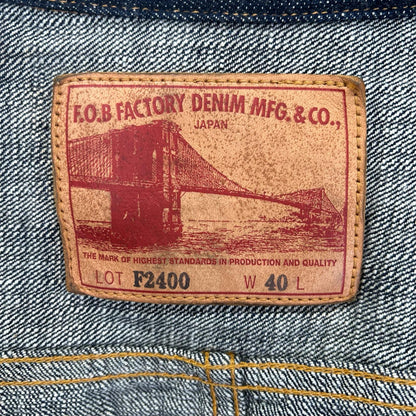 FOB FACTORY エフオービーファクトリー F2400 G-3 DENIM 1st JK デニムジャケット ジャケット
