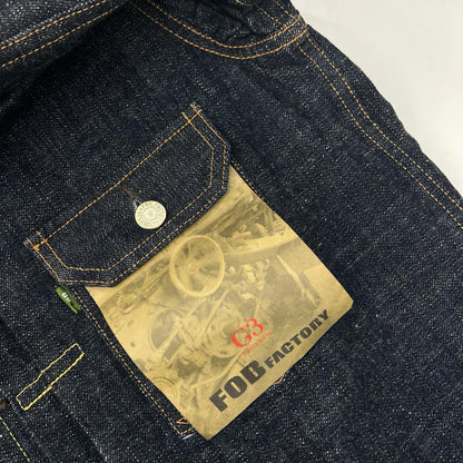 FOB FACTORY エフオービーファクトリー F2400 G-3 DENIM 1st JK デニムジャケット ジャケット