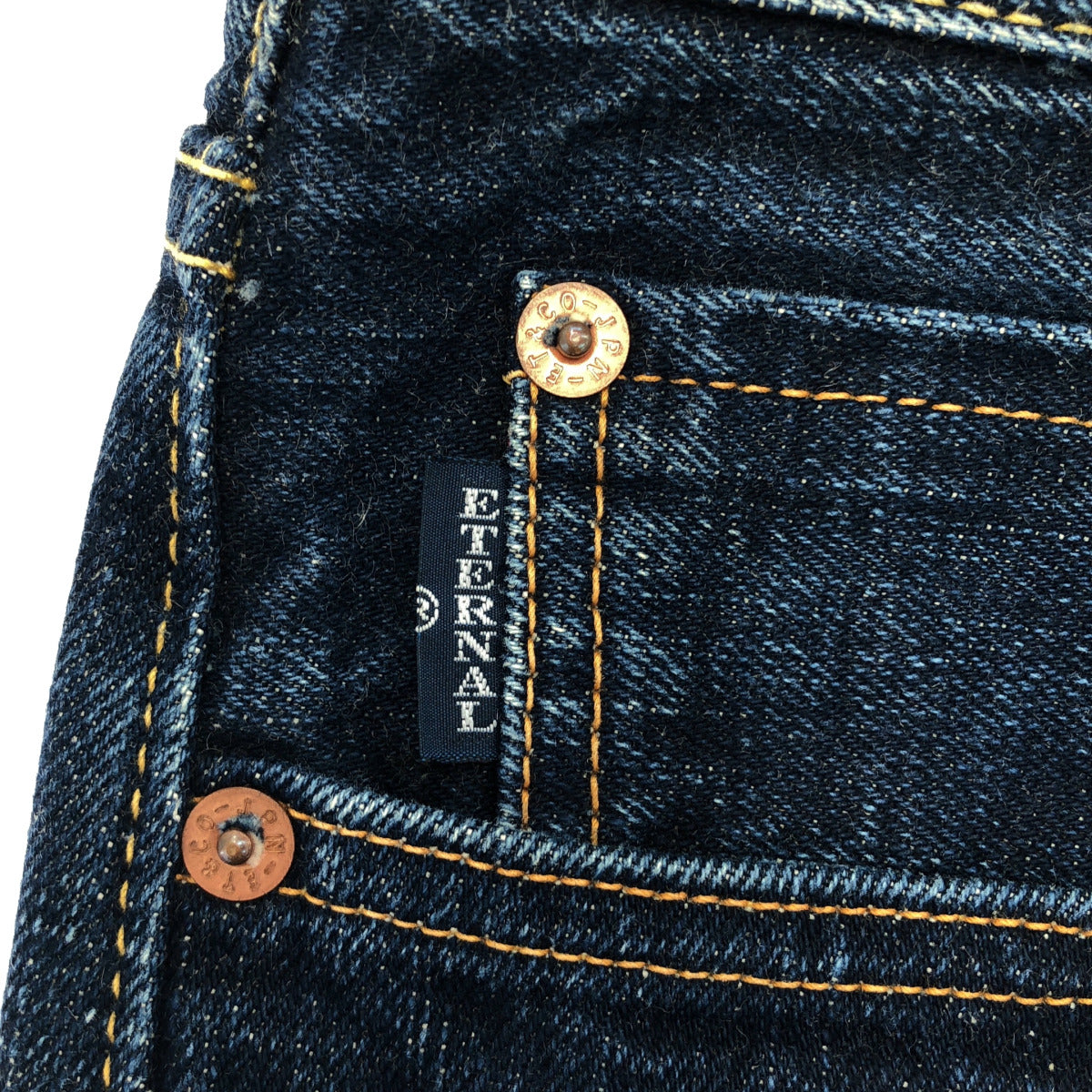 ETERNAL エターナル No.811 14.5oz 赤耳セルビッジデニムパンツ ボトムス