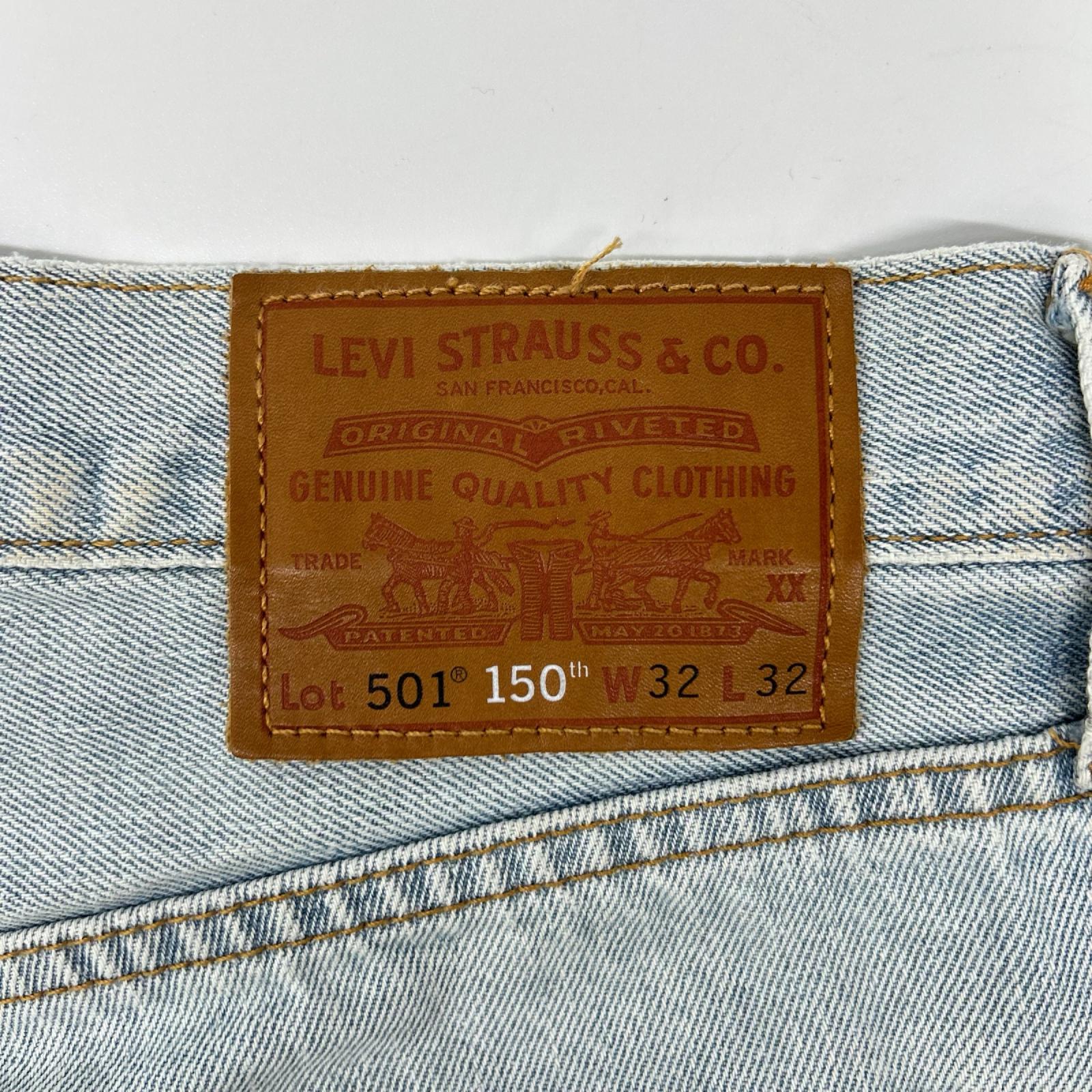 LEVI'S リーバイス 00501-3398 150周年限定モデル 赤耳セルビッジデニム ボトムス