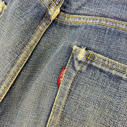 DENIME ドゥニーム 旧DENIME オリゾンティ ZXX/502タイプ TALON ZIP 隠しリベットセルビッチデニム ボトムス
