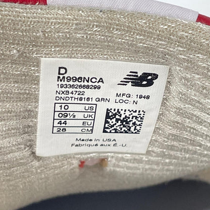 NEW BALANCE ニューバランス M996NCA Made in USA レザー スニーカー シューズ