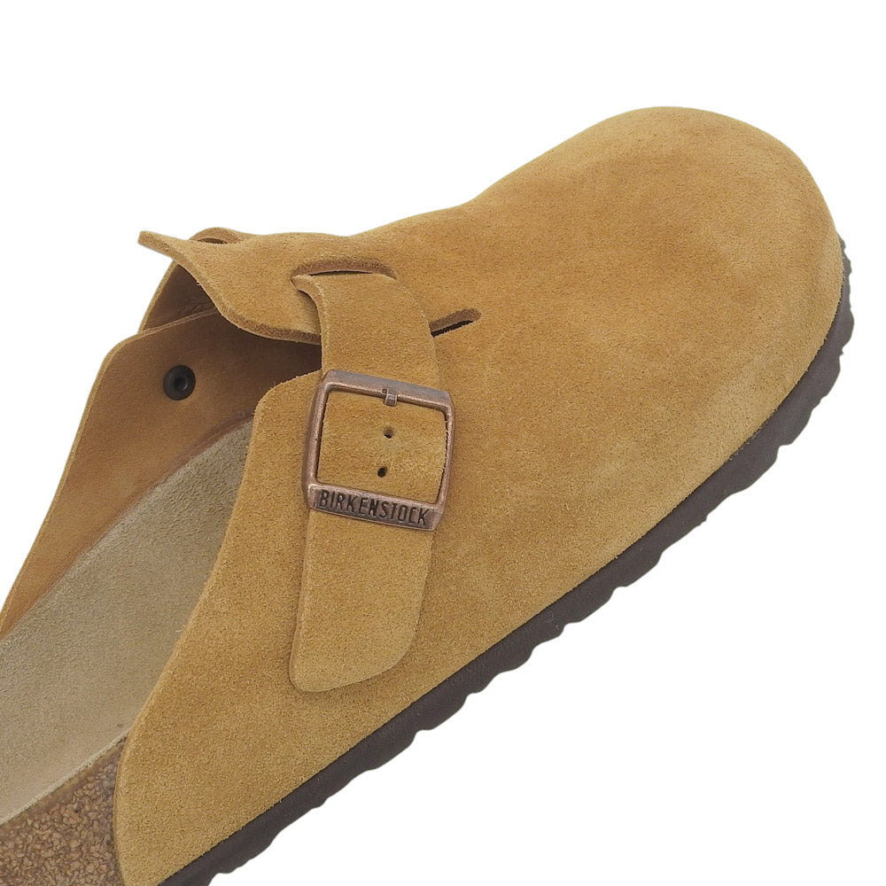 BIRKEN STOCK ビルケンシュトック 美品 BOSTON ボストン スエードレザー サンダル メンズ キャメル 28.5cm 1027110 シューズ