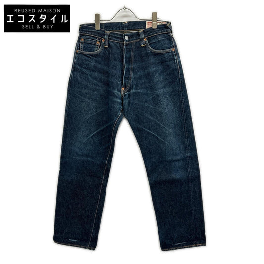 EVISU エヴィス 2001 NO.1 SPECIAL イエローカモメペイント セルビッチデニム ボトムス