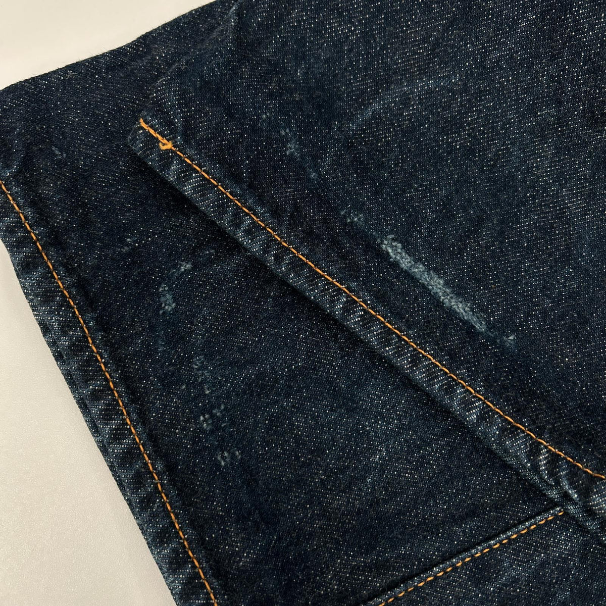 EVISU エヴィス 2001 NO.1 SPECIAL イエローカモメペイント セルビッチデニム ボトムス